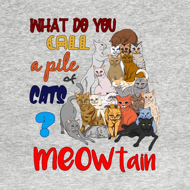 Meowtain - Pile of Cats by pbDazzler23